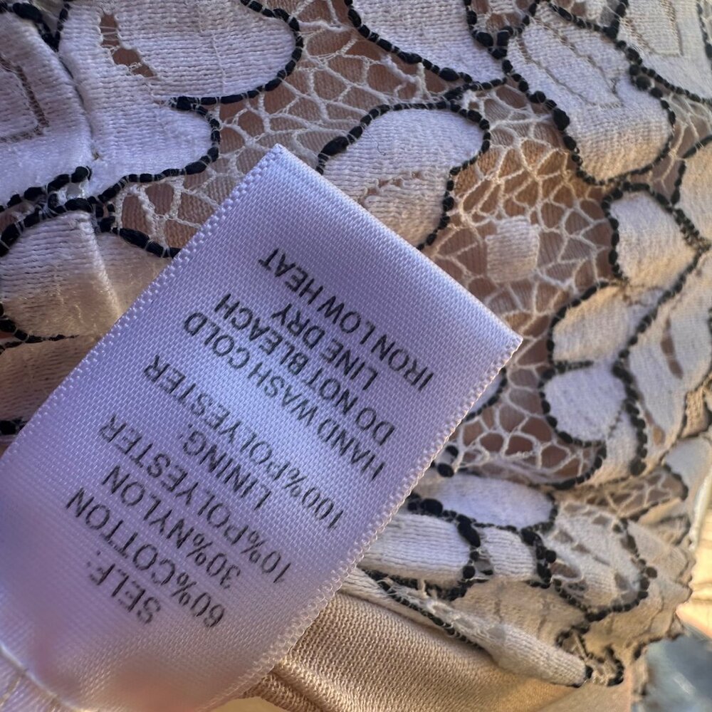 Lulus White Lace Floral Embroidered Mini Dress With Adjustable Spaghetti Straps - Picture 9 of 9